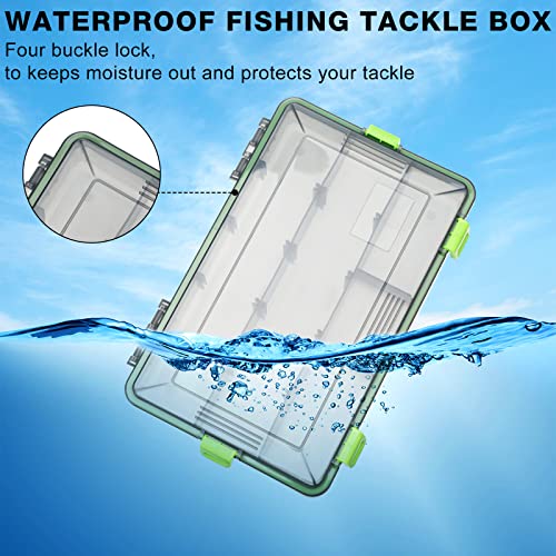 ramede 6 Waterproof Adjustable Fishing Tackle Boxes - Image 3
