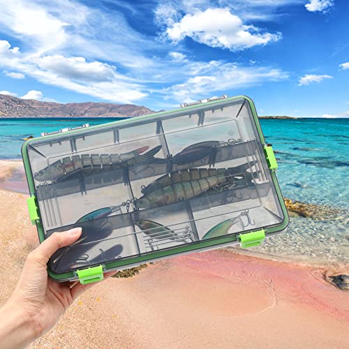 ramede 6 Waterproof Adjustable Fishing Tackle Boxes - Image 4