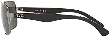 Ray-Ban RB3483 Metal Square Sunglasses - Image 4