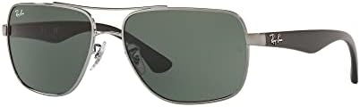 Ray-Ban RB3483 Metal Square Sunglasses - Image 2