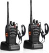 pxton Rechargeable Long Range Walkie Talkies (2 Pack)