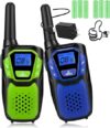 Topsung Rechargeable Long Range Walkie Talkies with NOAA