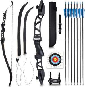 JAKUNA Recurve Archery Set for Beginners with Accessories