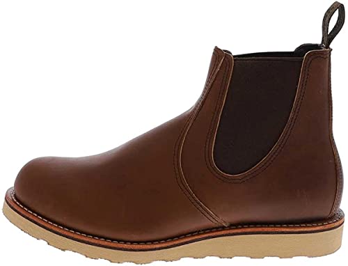 Red Wing Men's Classic Chelsea Leather Textile Boots - Image 4