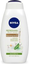 NIVEA Refreshing Basil & White Tea Body Wash