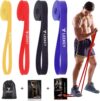 LEEKEY Resistance Bands Set for Exercise & Therapy