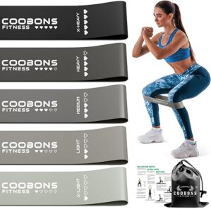 COOBONS FITNESS Resistance Exercise Bands for Fitness