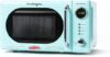 Nostalgia Retro Compact Microwave Oven, 0.7 Cu. Ft., Aqua