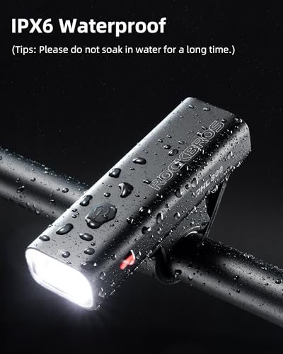 ROCKBROS Super Bright 800 Lumens Rechargeable Bike Headlight - Image 4