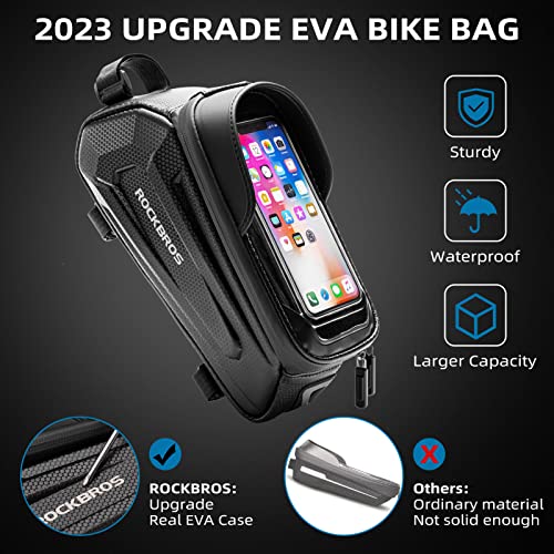 ROCKBROS Waterproof Bike Phone Holder Bag - Image 2