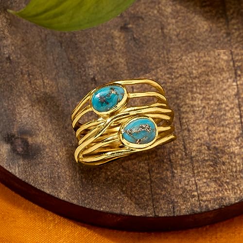 Ross-Simons Gemstone Highway Ring in 18kt Gold - Image 4