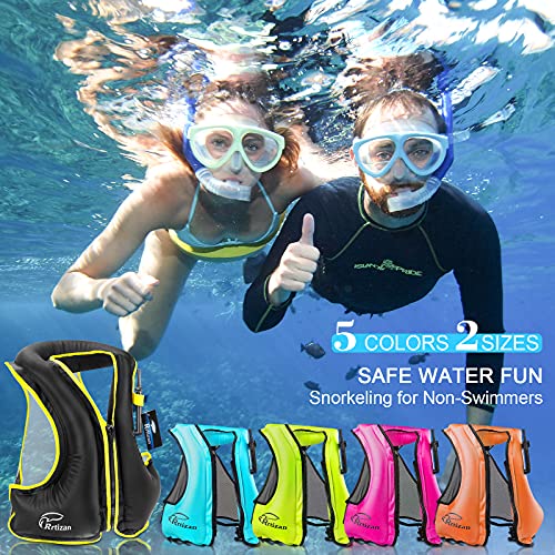 Rrtizan Adult Inflatable Swim Vest for Water Sports - Image 2