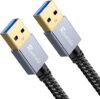 Ruaeoda 3 ft USB 3.0 Male-to-Male Cable