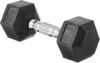 Amazon Basics Rubber Encased Hex Dumbbell, Single