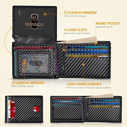 RUNBOX Slim Rfid Leather Wallet - Image 2