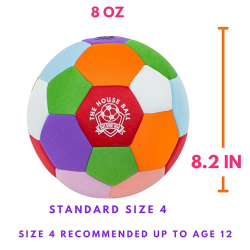 Safe Sport Gear Soft Indoor Soccer Ball for Kids - Image 3
