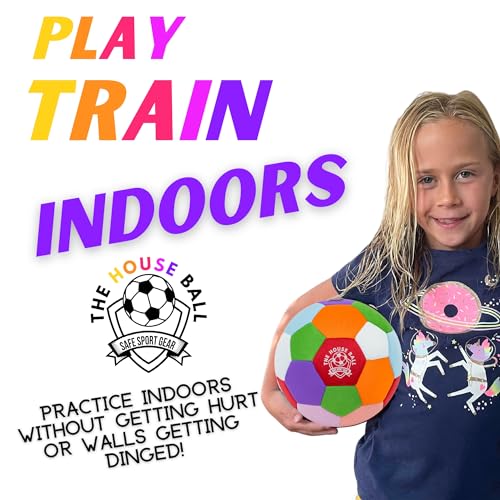 Safe Sport Gear Soft Indoor Soccer Ball for Kids - Image 5