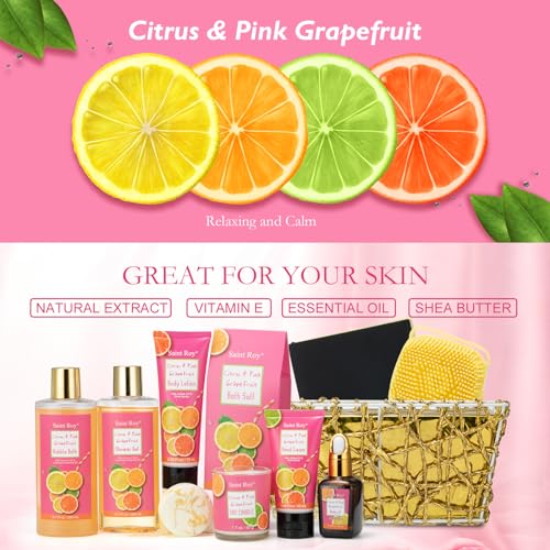 Saint Roy Citrus & Pink Grapefruit Spa Gift - Image 2