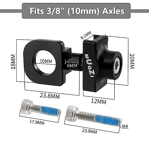 Saipe Aluminum Bicycle Chain Tensioner Adjuster - Image 4