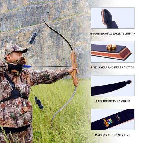 sanlida 58β RTH Hunting Recurve Bow Set - Image 3