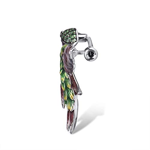 Santuzza Sterling Silver Enamel Pin Brooch - Image 2