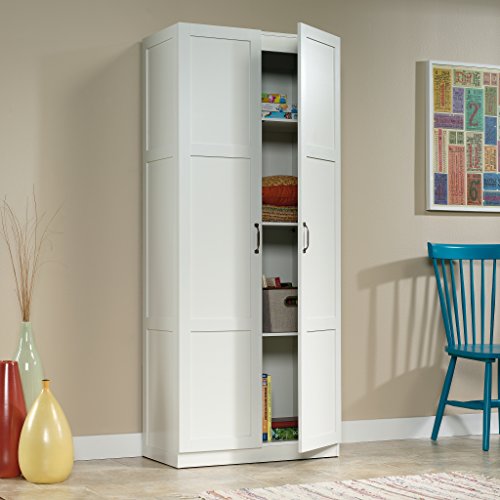 Sauder White Storage Pantry Cabinet, 70" Tall - Image 4