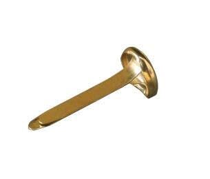 School Smart Brass Plated Fasteners, 3/4 inch, 100-Pack - Image 4