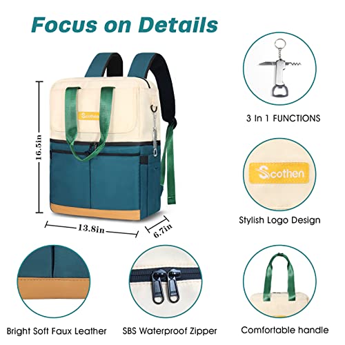 Scothen Double Decker Waterproof Cooler Backpack - Image 5