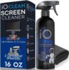 iO CLEAN Screen Cleaner Spray with Microfiber Cloth