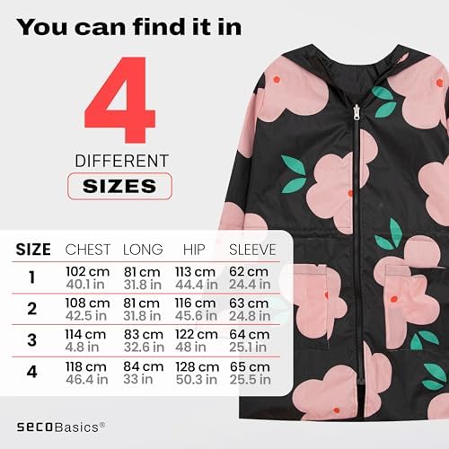 Seco Reversible Waterproof Women's Rain Jacket - Image 4