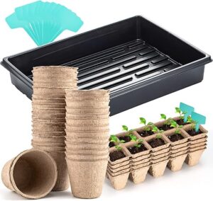 CEED4U Seed Starter Kit with Peat Pots