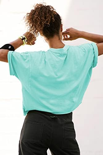 Serord Oversized Women's Crop Tops Half Sleeve - Image 2