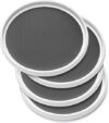 LANDNEOO Set of 4 Non-Skid Lazy Susans