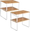 SONGMICS Set of 4 Stackable Kitchen Shelves