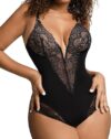 Popilush Shapewear Bodysuit Tummy Control Lace Corset