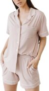 Cozy Earth Short Sleeve Pajama Set