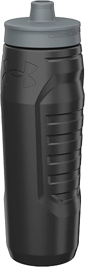 Under Armour Sideline Squeeze Quick-Shot Water Bottle, 32 oz