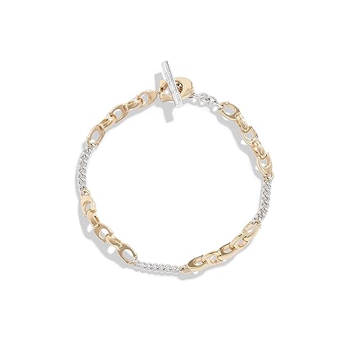 Coach Signature Mixed Chain Bracelet - Image 2