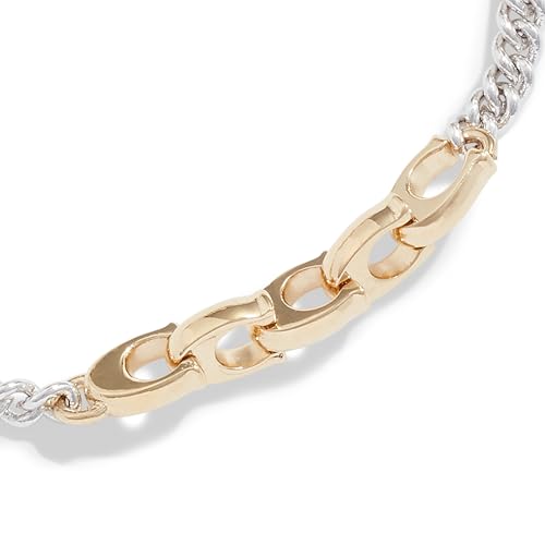 Coach Signature Mixed Chain Bracelet - Image 3