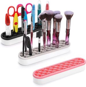 Elsjoy Silicone Makeup Brush Holder