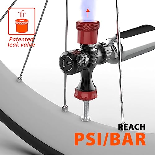 SKWI: KI Pre-set Pressure Bicycle CO2 Inflator/Deflator - Image 2