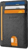 Buffway Slim Minimalist RFID Blocking Wallet