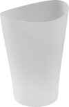 Rubbermaid Small Clear Plastic Vanity Trash Can