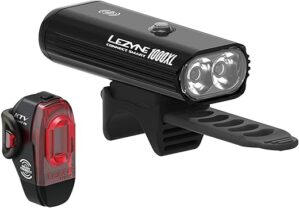 LEZYNE Smart 1000XL/KTV Pro LED Bike Light Set