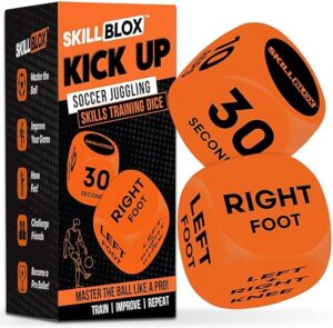 SKILL BLOX Soccer Kick Up Training Dice Set