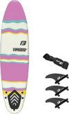 EASYGO PRODUCTS Soft Foam Surfboard with Fins and Leash