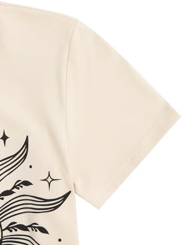 SOLY HUX Graphic Floral Print T-Shirt - Image 5