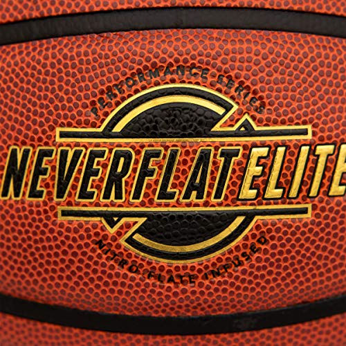 Spalding NeverFlat Elite Indoor/Outdoor Basketball - Image 5