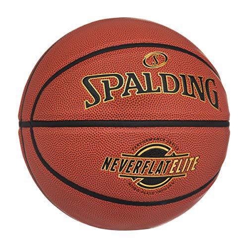 Spalding NeverFlat Elite Indoor/Outdoor Basketball - Image 2