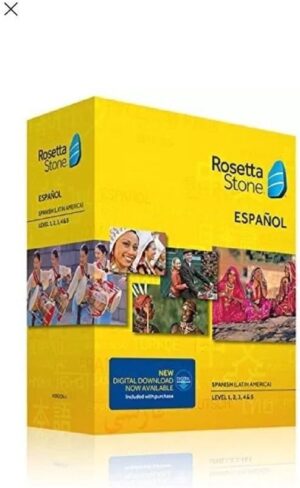 Rosetta Stone Spanish (Latin America) Version 4 Level 1-5 Set